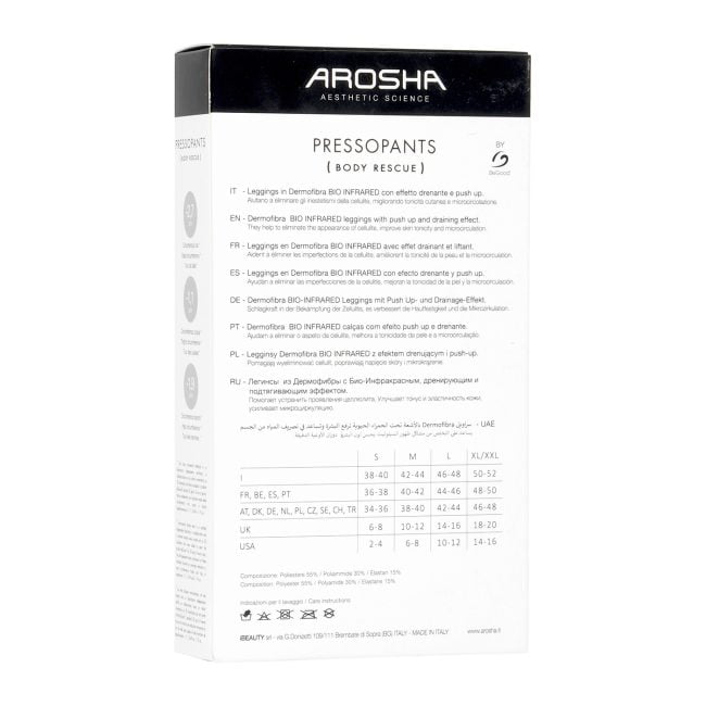 Masažinės tamprės  iš Bio Infrared Dermofibra ® Arosha Body Rescue Pressopants - Image 2