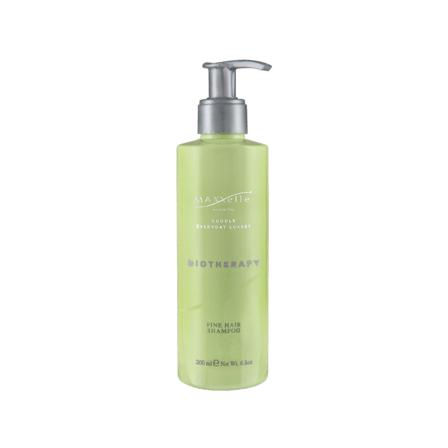 Šampūnas ploniems plaukams MAXXelle CURA biOTHERAPY FINE HAIR Shampoo, 200 ir 1000 ml