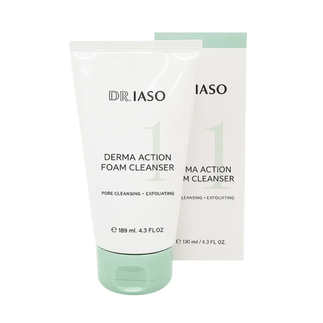 DR. IASO Derma Action Foam Cleanser - veido prausiklis