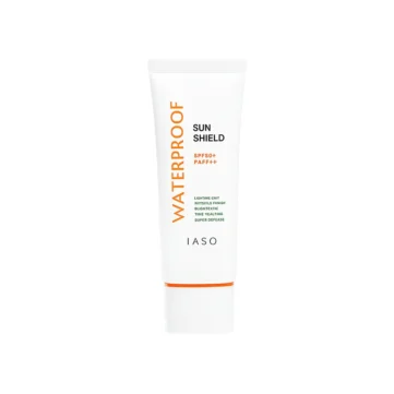 IASO Sun Shield SPF50+ PA+++ Vandeniui atsparus apsauginis kremas nuo saulės SPF50/PA++++ 70 ml