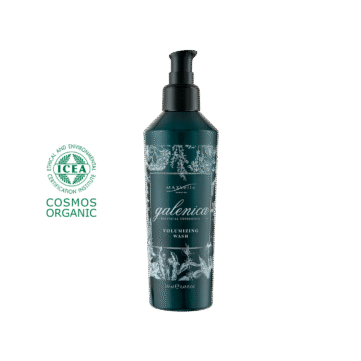 Ploniems ir retėjantiems plaukams apimties suteikiantis šampūnas Maxxelle Galenica VOLUMIZING WASH 250 ml ir 1 l