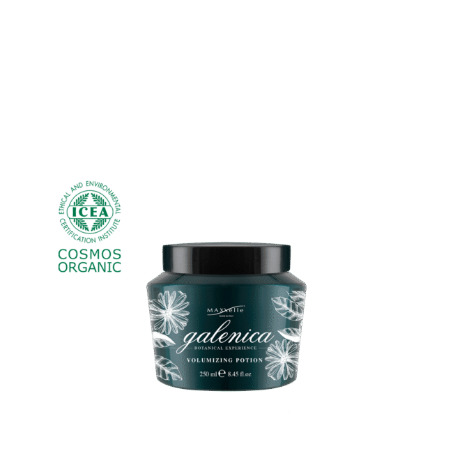 Apimtį didinanti plaukų kaukė Maxxelle Galenica VOLUMIZING POTION 250 ml ir 500 ml