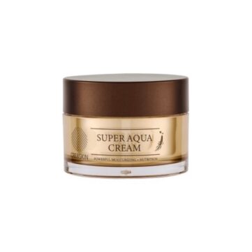Giliai drėkinantis veido kremas su ženšenio šaknų ekstraktu CRE8SKIN SUPER AQUA CREAM 50 ml